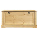 skoskab Corona 99x32x47 cm massivt fyrretræ