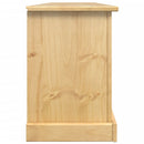 skoskab Corona 99x32x47 cm massivt fyrretræ