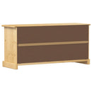 skoskab Corona 99x32x47 cm massivt fyrretræ