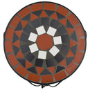 planteborde 3 stk. keramik terracotta og hvid