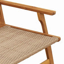 Havemøbler 2 pcs Beige 67 x 78 x 73 cm Massivt Akacietræ