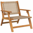 Havemøbler 2 pcs Beige 67 x 78 x 73 cm Massivt Akacietræ