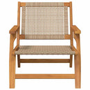 Havemøbler 2 pcs Beige 67 x 78 x 73 cm Massivt Akacietræ