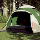 3-personers campingtelt kuppel quick-release grøn