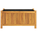 plantekasse med for 80x42x40 cm massivt akacietræ