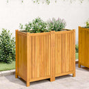 plantekasse med for 84x42x75 cm massivt akacietræ