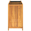 plantekasse med for 84x42x75 cm massivt akacietræ