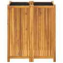 plantekasse med for 84x42x100 cm massivt akacietræ