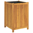 plantekasse med for 50x50x75 cm massivt akacietræ