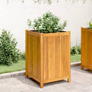 plantekasse med for 50x50x75 cm massivt akacietræ