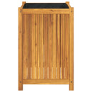 plantekasse med for 50x50x75 cm massivt akacietræ