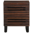 sengebord 40x34x46 cm massivt mangotræ