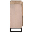 skænk 80x34x75 cm massivt mangotræ