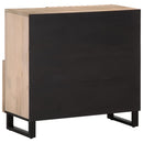 skænk 80x34x75 cm massivt mangotræ