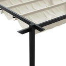 Pavillon 300 x 300 x 200 cm Cremefarvet Polyester