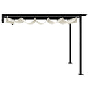 Pavillon 300 x 300 x 200 cm Cremefarvet Polyester
