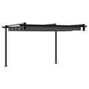 Pavillon 300 x 300 x 200 cm Antracit Polyester