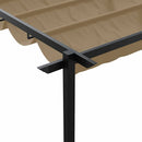 Pavillon 300 x 300 x 200 cm Gråbrun Polyester