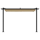 Pavillon 300 x 300 x 200 cm Gråbrun Polyester