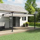 Pavillon 400 x 300 x 200 cm Cremefarvet Polyester