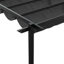Pavillon 400 x 300 x 200 cm Antracit Polyester