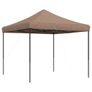 pop op-festtelt 292x292x315 cm cm foldbart brun