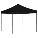pop op-festtelt 292x292x315 cm foldbart sort