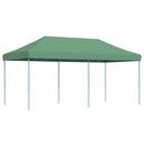 foldbart pop up-festtelt 580x292x315 cm grøn