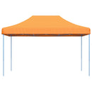 pop op-festtelt 440x292x315 cm foldbart orange