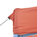 foldbart pop up-festtelt 440x292x315 cm terracotta