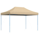 pop op-festtelt 410x279x315 cm foldbart beige