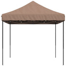 pop op-festtelt 410x279x315 cm foldbart brun