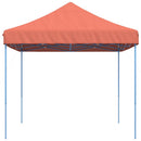 pop op-festtelt 410x279x315 cm foldbart terracottafarvet