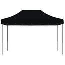 pop op-festtelt 410x279x315 cm foldbart sort