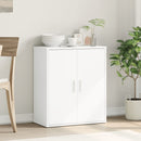 skænk 60x31x70 cm konstrueret træ hvid