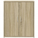 skænk 60x31x70 cm konstrueret træ sonoma-eg