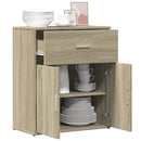 skænk 60x31x70 cm konstrueret træ sonoma-eg