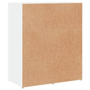 skænk 60x31x70 cm konstrueret træ hvid