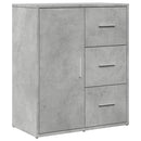 skænk 60x31x70 cm konstrueret træ betongrå