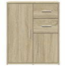 skænk 60x31x70 cm konstrueret træ sonoma-eg