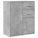 skænk 60x31x70 cm konstrueret træ betongrå