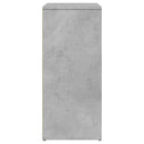 skænk 60x31x70 cm konstrueret træ betongrå