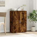 skænk 60x31x84 cm konstrueret træ røget egetræsfarve