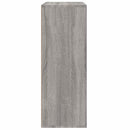skænk 60x31x84 cm konstrueret træ grå sonoma-eg