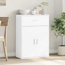 skænk 60x30x84 cm konstrueret træ hvid