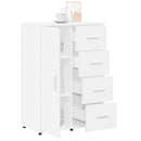 skab 60x31x84 cm konstrueret træ hvid