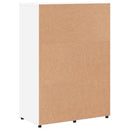 skab 60x31x84 cm konstrueret træ hvid