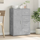 skænk 60x31x84 cm konstrueret træ betongrå
