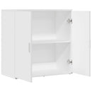 skab 79x38x80 cm konstrueret træ hvid