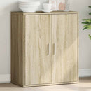 skænk 79x38x80 cm konstrueret træ sonoma-eg
